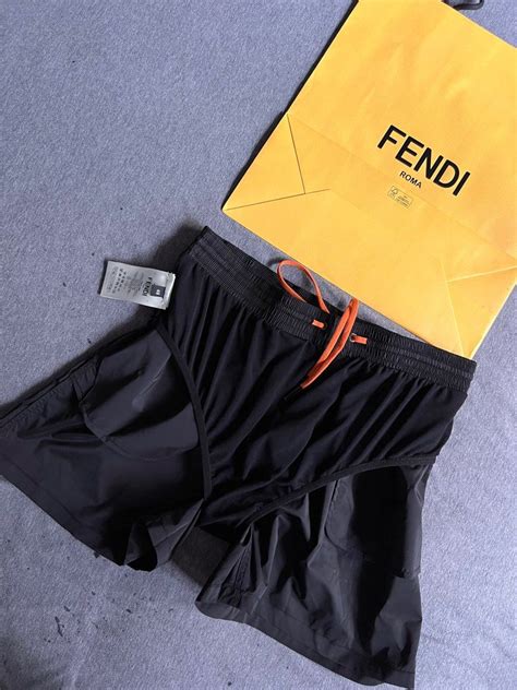 fendi water reactive pants|men's fendi pants.